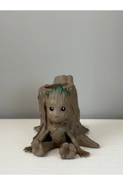 worksofart3D Groot Baskılı Hologram Kalemlik Makyaj Çantası - Resim 4