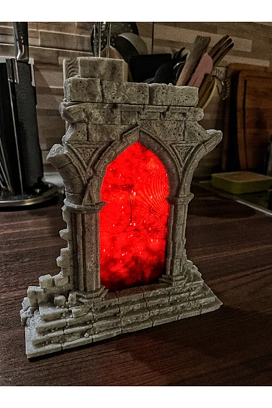 TuransoyCraft Ruined Archway Portal Figür 15 Cm ürün görseli 1