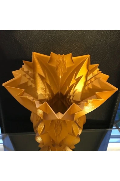TuransoyCraft Uzay Çiçeği Vazo 21 Cm - Resim 2
