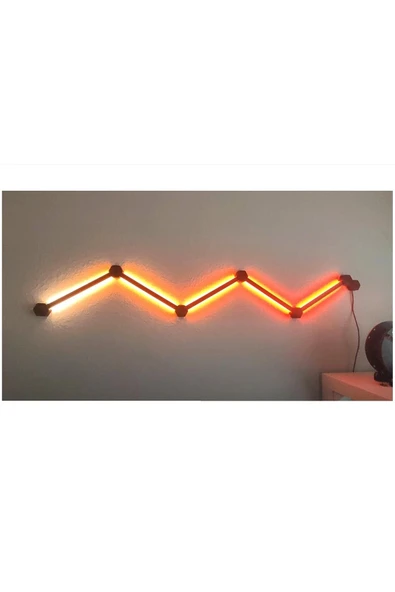 TuransoyCraft Gamer Room Dekoratif Hexa Duvar Işık Barı ürün görseli 1