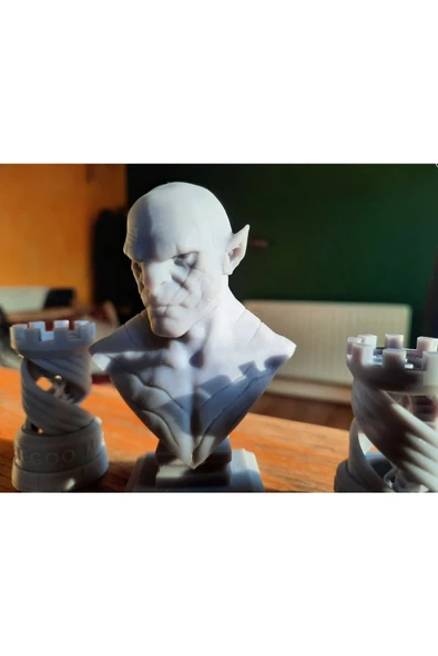 TuransoyCraft Kirletici Azog Büst 12cm ürün görseli 1