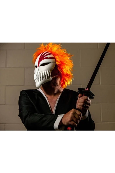 TuransoyCraft Bleach Anime Ichigo Kurosaki Hallow Maskesi ürün görseli 1