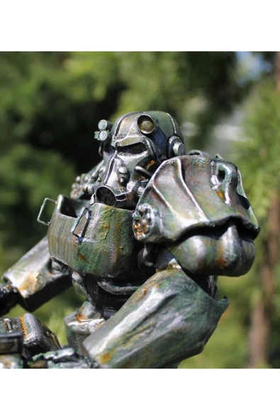 TuransoyCraft Fallout T60 Boyalı Figür 26 Cm (dev Boy) - Resim 5