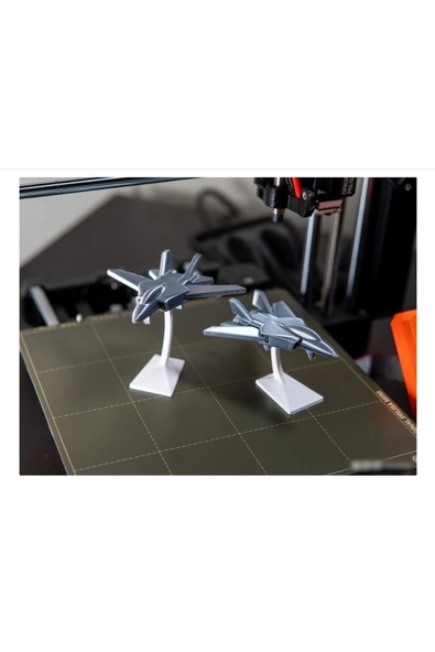 TuransoyCraft Avcı Uçağı Standlı Model Uçak (1 ADET) ürün görseli 1