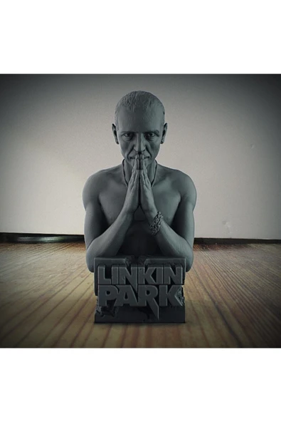 TuransoyCraft Linkin Park Büst 15cm ürün görseli 1