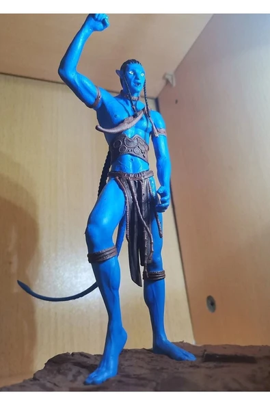 TuransoyCraft Jake Sully Avatar Boyali Figür 20 cm - Resim 7