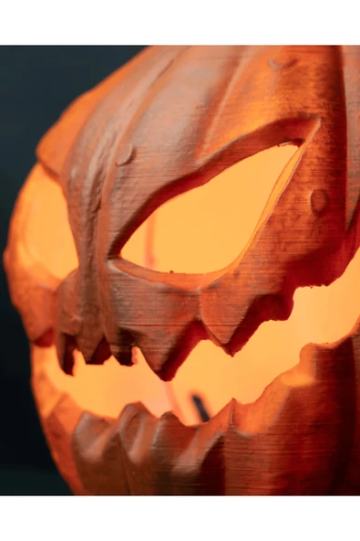 TuransoyCraft Halloween Balkabağı Kaskı - Resim 2