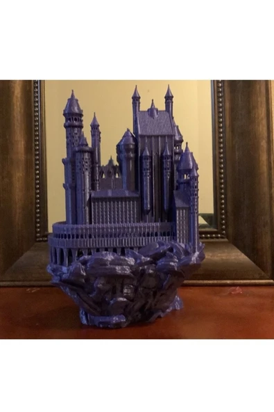 TuransoyCraft Fantastik Ortaçağ Kalesi Biblo Büyük Boy 25 Cm ürün görseli 1