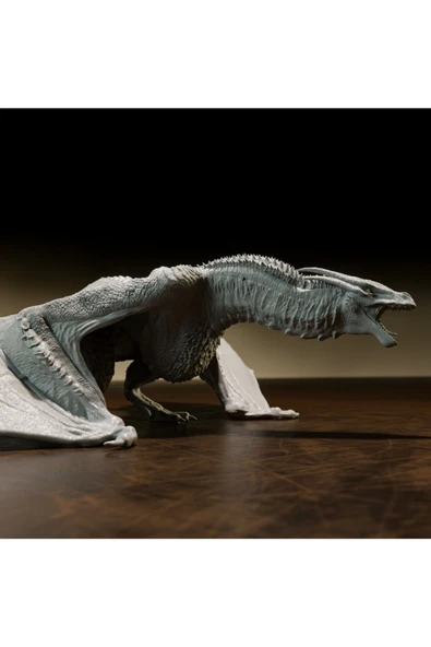 TuransoyCraft Syrax Ejderha House Of Dragon Game Of Thrones Figür (17 Cm Genişlik) ürün görseli 1