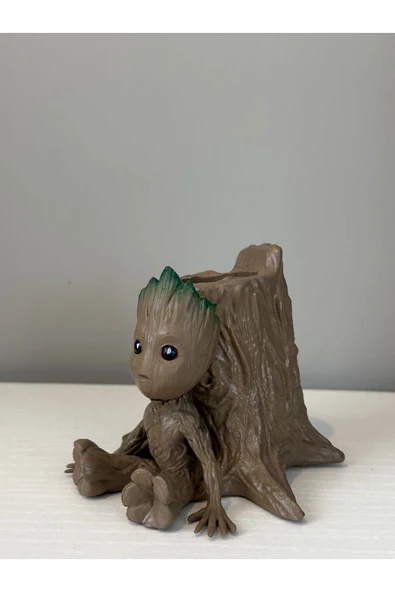 worksofart3D Groot Baskılı Hologram Kalemlik Makyaj Çantası - Resim 2