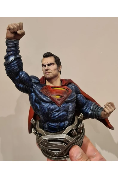 TuransoyCraft Superman Uçuyor Boyalı Figür 15 Cm ürün görseli 1