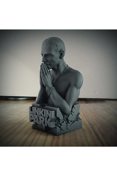 TuransoyCraft Linkin Park Büst 15cm - Resim 2