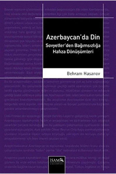 İsam Yayınları Azerbaycan'da Din - Behram Hasanov ürün görseli 1