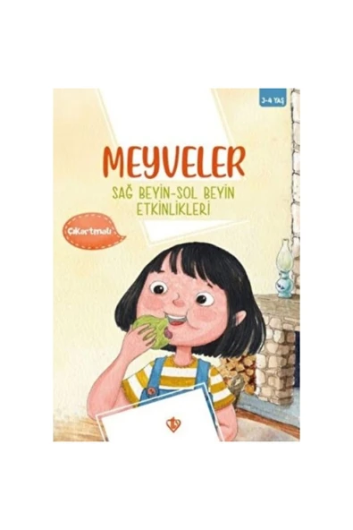 Diyanet İşleri Başkanlığı Meyveler Sağ Beyin Sol Beyin Etkinlikleri ürün görseli 1