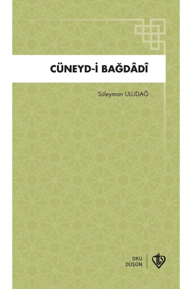 Türkiye Diyanet Vakfı Yayınları Cüneydi Bağdadi Süleyman Uludağ - Diyanet Vakfı Yayınları ürün görseli 1