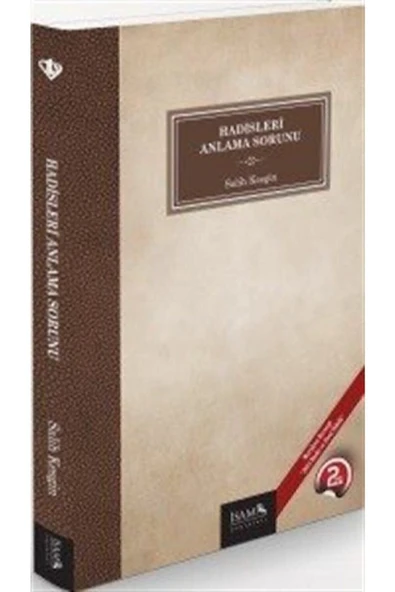 İsam Yayınları Hadisleri Anlama Sorunu ürün görseli 1