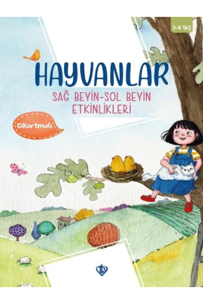Diyanet Vakfı Yayınları Hayvanlar Sağ Beyin Sol Beyin Etkinlikleri - Diyanet Vakfı Yayınları ürün görseli 1
