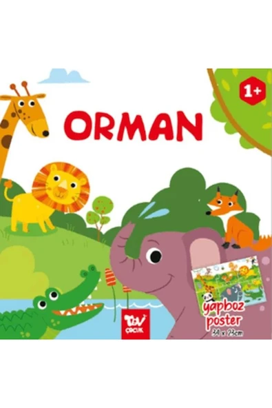 Türkiye Diyanet Vakfı Yayınları Yapboz Poster Kitap Orman ürün görseli 1