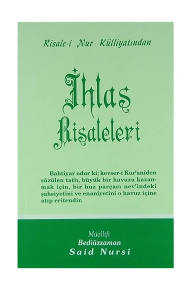 Envar Neşriyat Ihlas Risaleleri - Orta Boy (kod:433) ürün görseli 1