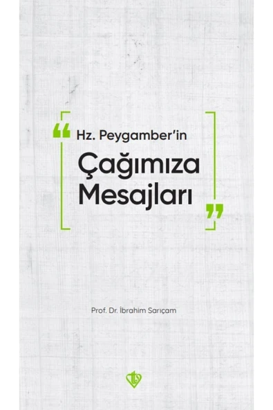 Diyanet Vakfı Yayınları Hz Peygamberin Çağımıza Mesajları ürün görseli 1