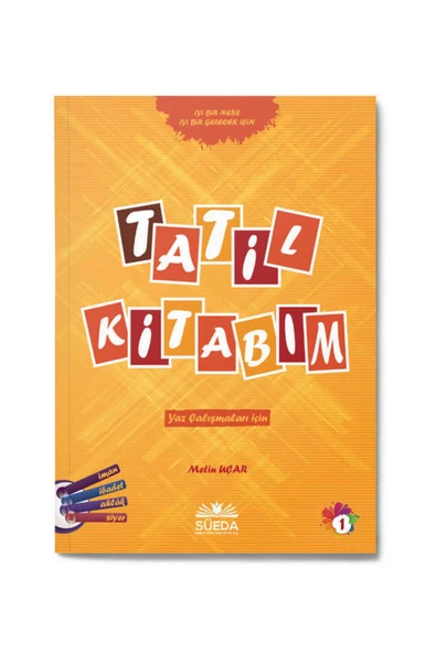 Süeda Yayınları Benim Tatil Kitabım 1. Kitap ürün görseli 1