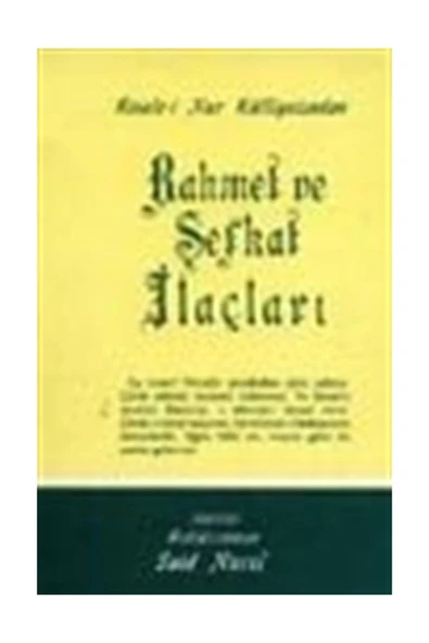 Envar Neşriyat Rahmet Ve Şefkat İlaçları ürün görseli 1