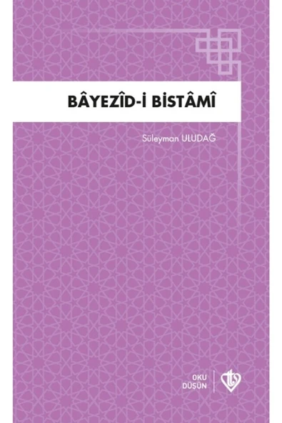 Türkiye Diyanet Vakfı Yayınları Bayezidi Bistami ürün görseli 1