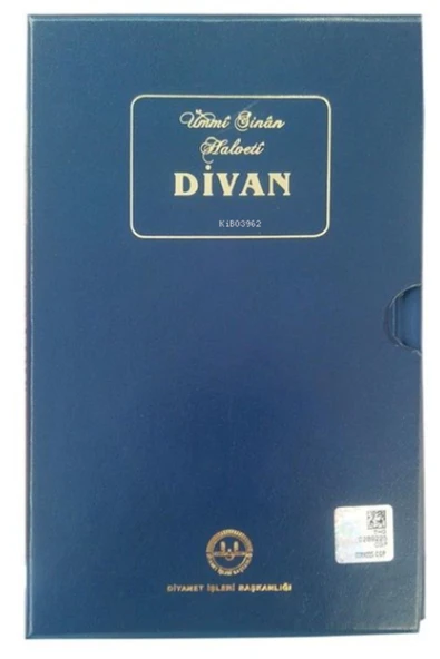 Diyanet İşleri Başkanlığı Divan - Ümmi Sinan Halveti-kutulu ürün görseli 1