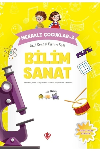 Türkiye Diyanet Vakfı Yayınları Meraklı Çocuklar 3 - Okul Öncesi Eğitim Seti Bilim Sanat Gülnihal Özkan ürün görseli 1