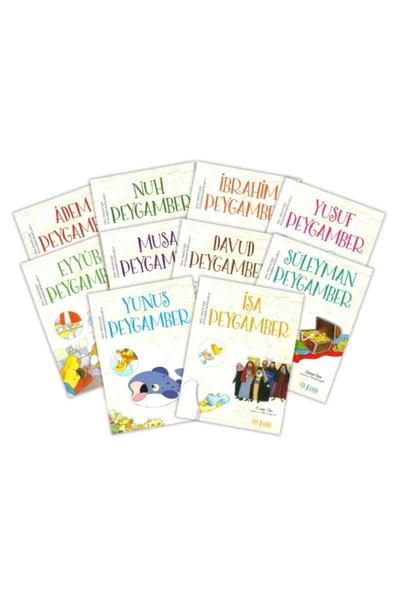 Diyanet İşleri Başkanlığı Okul Öncesi Peygamber Hikayeleri Seti (10 Kitap Takım) Özkan Öze ürün görseli 1