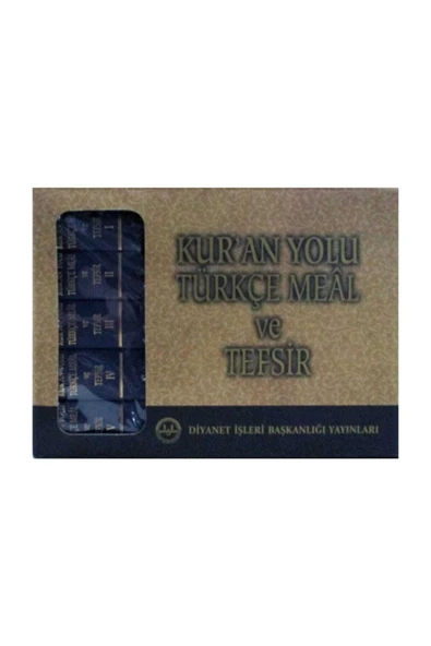 Diyanet İşleri Başkanlığı Kur'an Yolu Türkçe Meal Ve Tefsir (5 Cilt Takım) ürün görseli 1