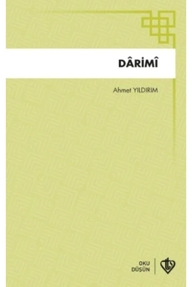 Türkiye Diyanet Vakfı Yayınları Darimi / Ahmet Yıldırım / Türkiye Diyanet Vakfı Yayınları / 9786254282973 ürün görseli 1