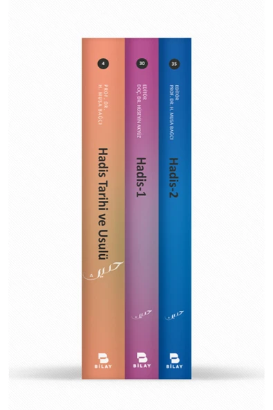 Bilay (Bilimsel Araştırma Yayınları) Bilay Hadis Kitapları Seti (3 Kitap) ürün görseli 1