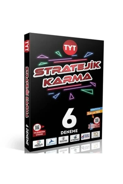 Strateji Yayınları Stratejik Karma Tyt 6 Fasikül Deneme ürün görseli 1
