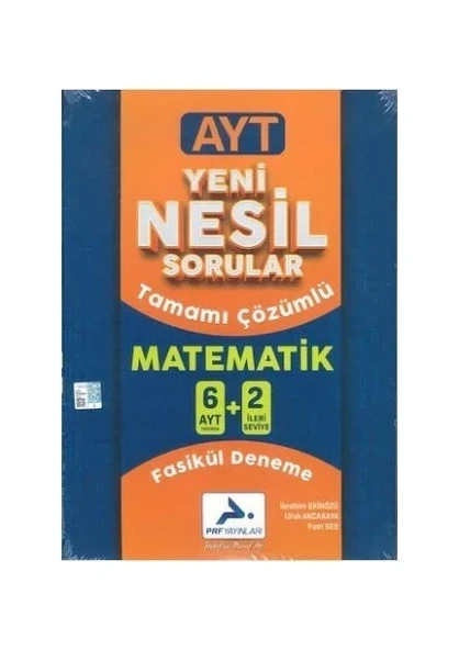Paraf Yayınları Paraf Ayt Matematik 6+2 Çözümlü Fasikül Deneme ürün görseli 1