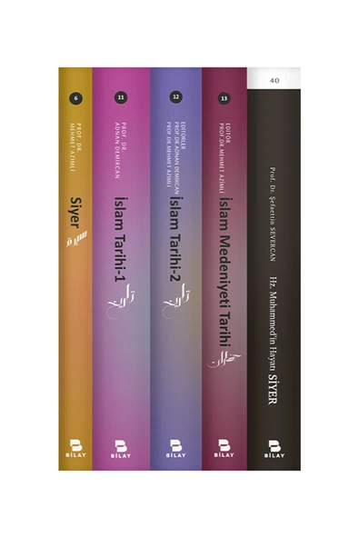 Bilay (Bilimsel Araştırma Yayınları) Bilay Islam Tarihi Kitapları Seti (5 Kitap) ürün görseli 1