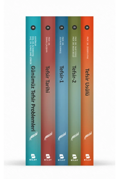 Bilay (Bilimsel Araştırma Yayınları) Bilay Islam Hukuku Kitapları Seti (5 Kitap) ürün görseli 1
