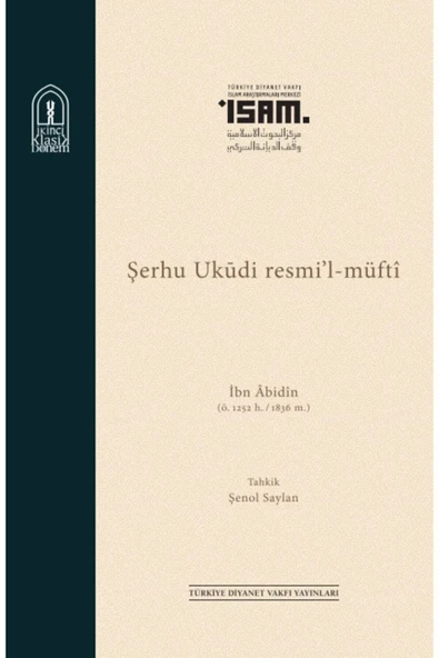 İsam Yayınları Ibn Abidin Şerhu Ukudi Resmil Müfti Karton Şenol Saylan - ürün görseli 1