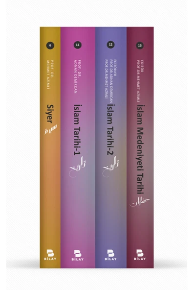 Bilay (Bilimsel Araştırma Yayınları) Bilay Islam Tarihi Kitapları Seti (4 Kitap) ürün görseli 1