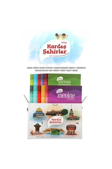 Türkiye Diyanet Vakfı Yayınları Kardeş Şehirler 12 Kitap Set ürün görseli 1