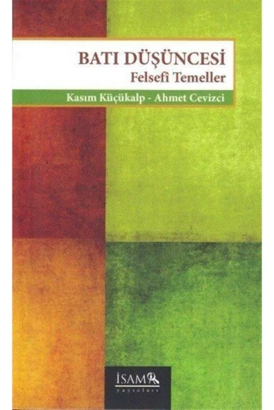 İsam Yayınları Batı Düşüncesi - Felsefi Temeller ürün görseli 1