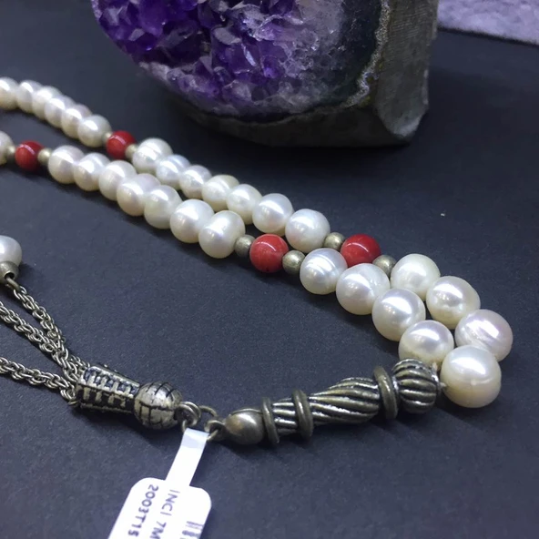 DOĞAL TAŞ İNCİ 7MM. ürün görseli 1