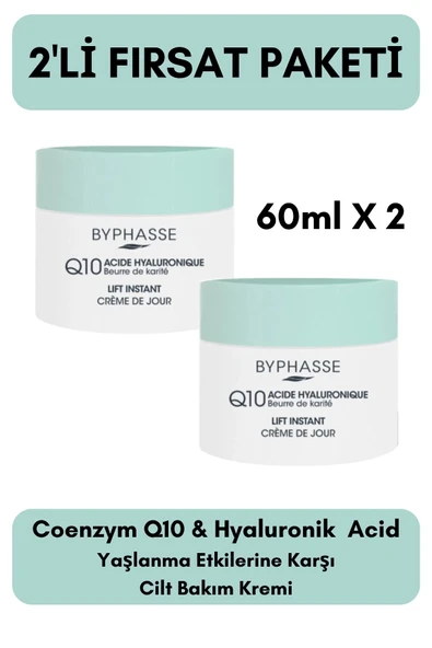 Byphasse Coenzym-Q10 Gündüz Kremi 60 ML x 2 ADET Fırsat Paketi ürün görseli 1