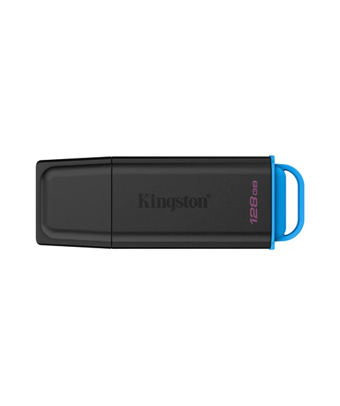 Kingston 128GB Portable USB 3.2 Gen 1 DataTraveler Exodia Black/Blue ürün görseli 1