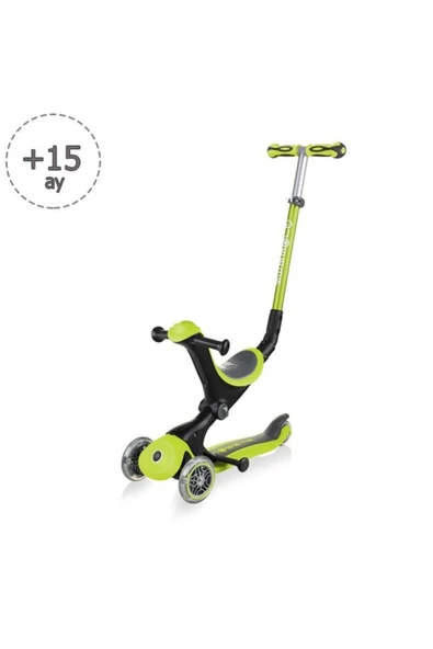 Globber Scooter Go Up Deluxe - Yeşil ürün görseli 1