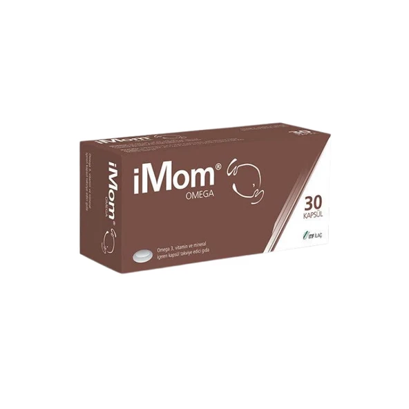 iMom Omega 30 Yumuşak Jel Kapsül ürün görseli 1