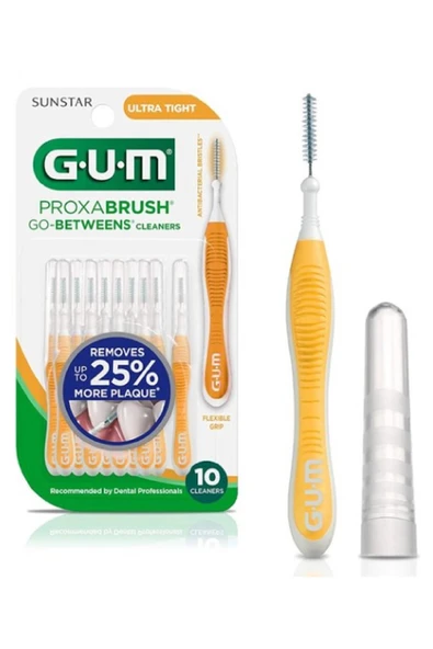 GUM Proxa Brush Go Betwens Cleaners Diş Arası Fırçası Ultra Tight Flexible 10 Adet ürün görseli 1