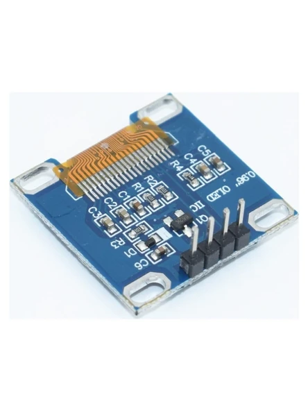 0.96 inch 128X64 I2C OLED Ekran - SSD1306 - Beyaz - Resim 3