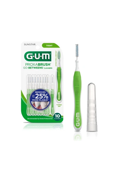 GUM Proxa Brush Go Betwens Cleaners Diş Arası Fırçası Tight Flexible 10 Adet ürün görseli 1