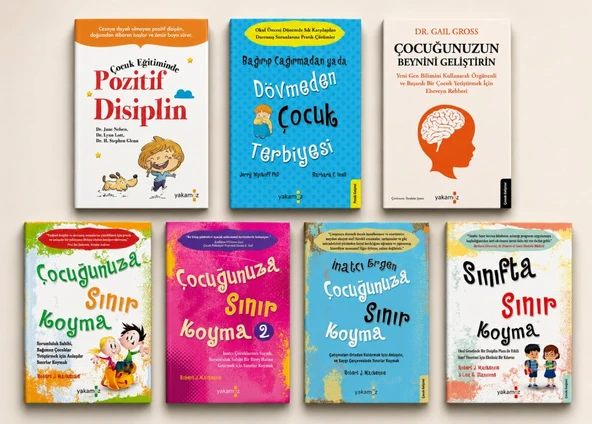 Pozitif Disiplin ve Çocuğunuza Sınır Koyma Kitap Seti (7 Kitap) ürün görseli 1